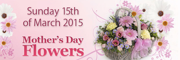 Mother's Day Flowers for delivery to Waterford and Kilkenny, Ireland can be ordered directly for delivery from your local florist at Lamber de Bie Flowers.